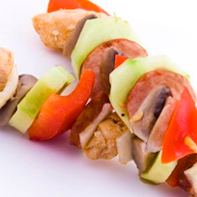 Especialidad en Brochetas de Pollo